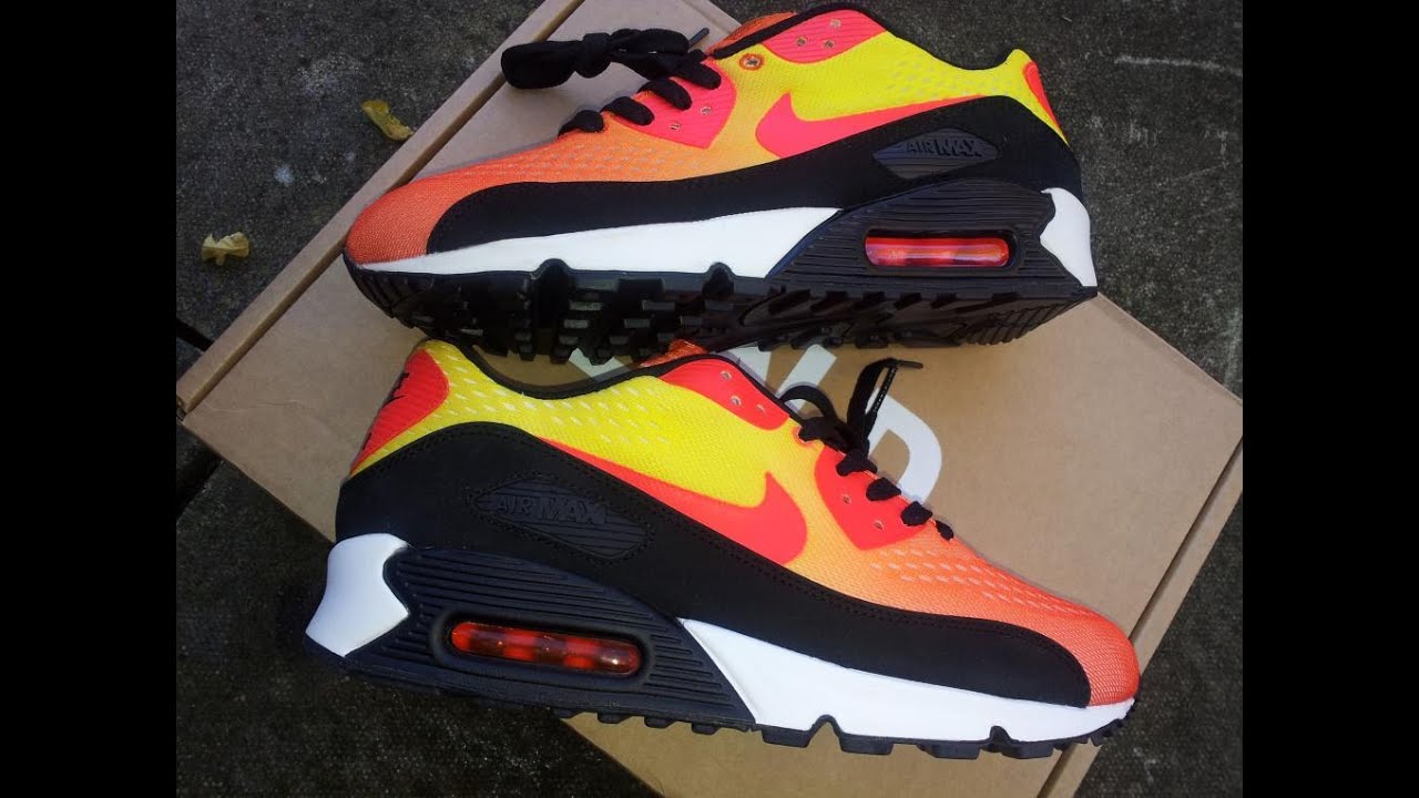 nike air max 90 sunset