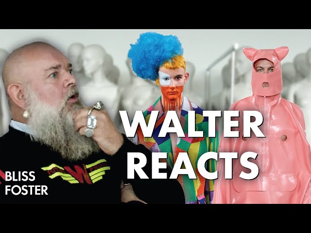 Walter Van Beirendonck Reacts to His Own Runway Shows 