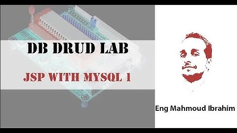 Database CRUD operations using JSP and MYSQL Session 2 2023