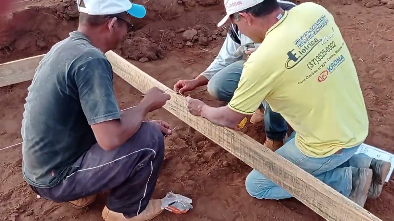 Esquadrejando uma casa rápido e eficaz