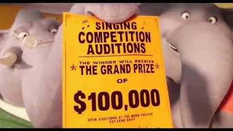 Sing Official Teaser Trailer (2016) Matthew McConaughey, Scarlett Johansson Animated Movie HD