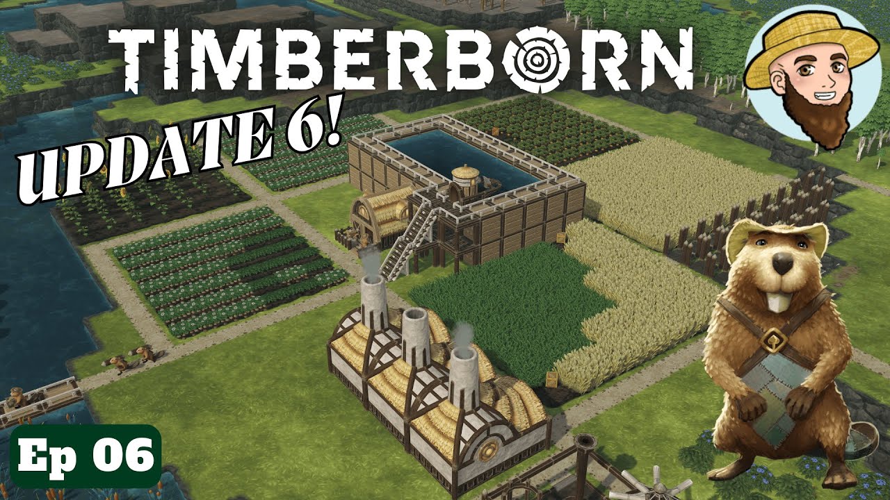 Timberborn Update 6 - Proper Farming! I Ep06 #timberborn # ...