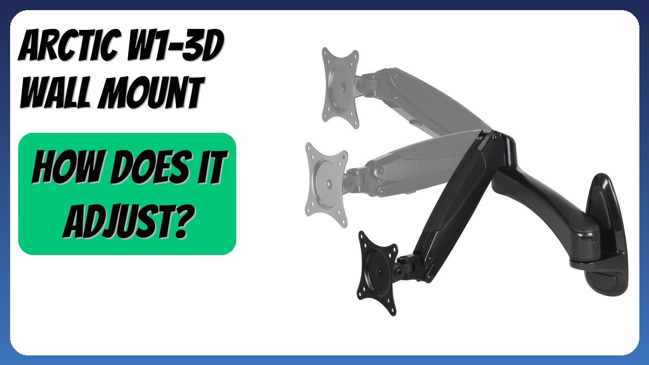 REVIEW (2026): ARCTIC W1-3D Wall Mount. Features