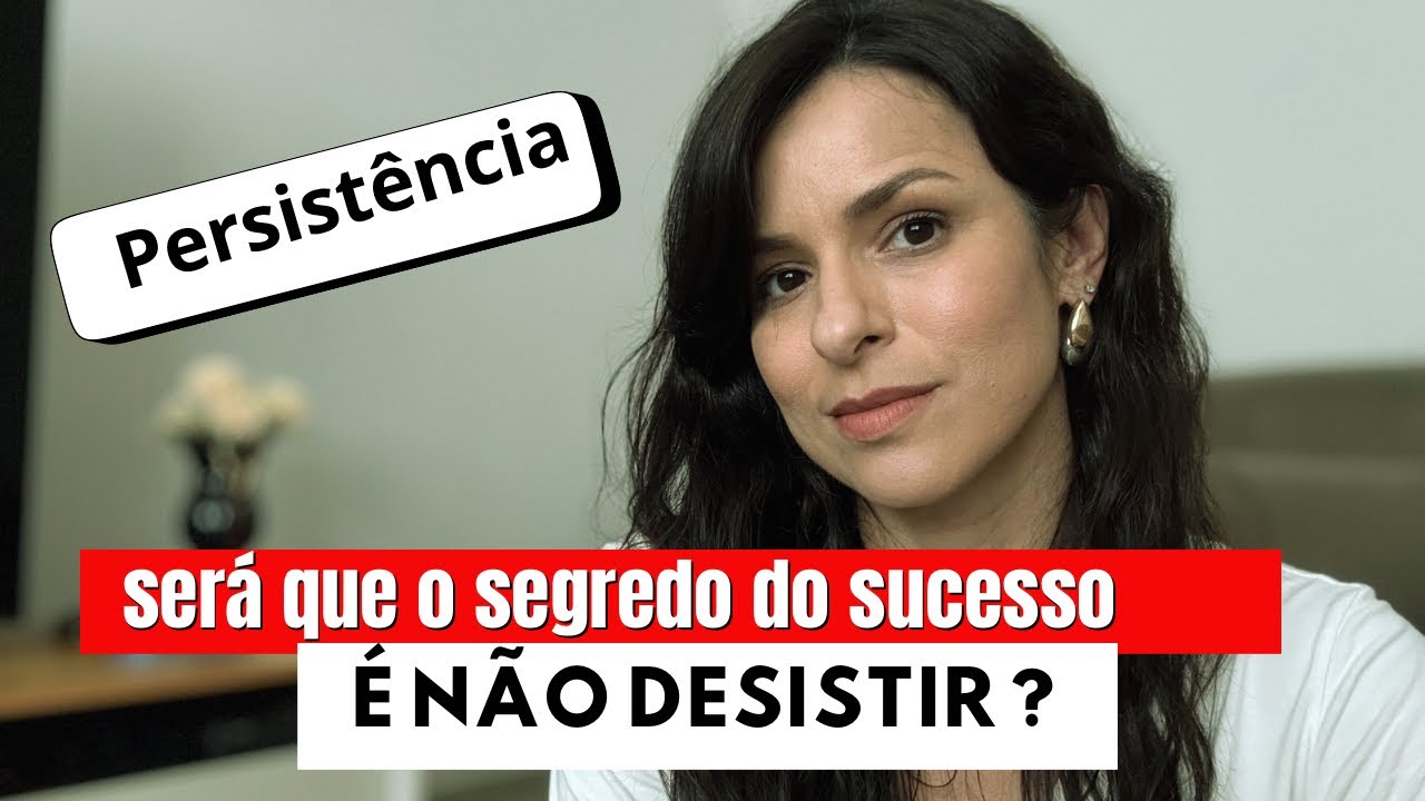 Persistir quando da vontade de DESISTIR 