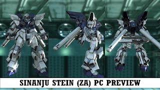 Gundam Battle Operation 2 PC - Sinanju Stein (ZA) Previews