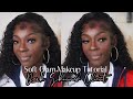 Soft glam makeup tutorial  beautiful dark skin client