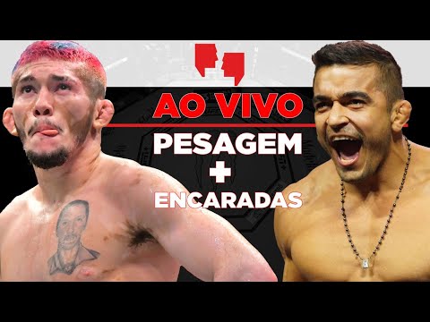 AO VIVO! PESAGEM + ENCARADAS UFC VEGAS