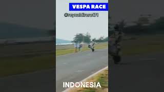 indonesia vespa road race #race #shorts #vespa
