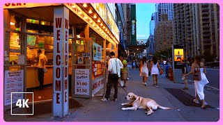 NEW YORK Walking tour - Sunset walk Manhattan, Upper West Side, NYC