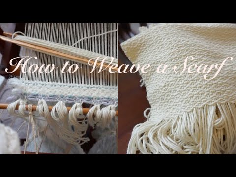 Video: How To Weave A Scarf