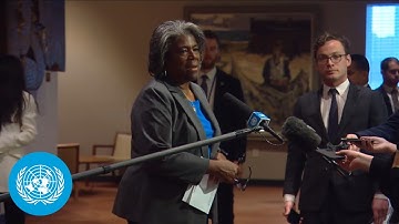 US on blocking the webcast of the Russian Arria Formula meeting - Security Council Media Stakeout