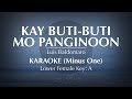 Kay Buti-Buti Mo Panginoon - Luis Baldomaro | Karaoke (Lower Female Key)