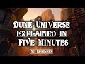Dune Explained In Five Minutes No Spoilers 