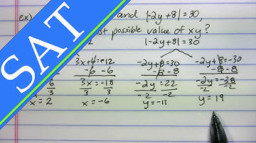 SAT - Absolute Value - Fundamentals