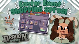 Easter Event *SHOPPING SPREE!* 🛒(Dragon Adventures, Roblox!)