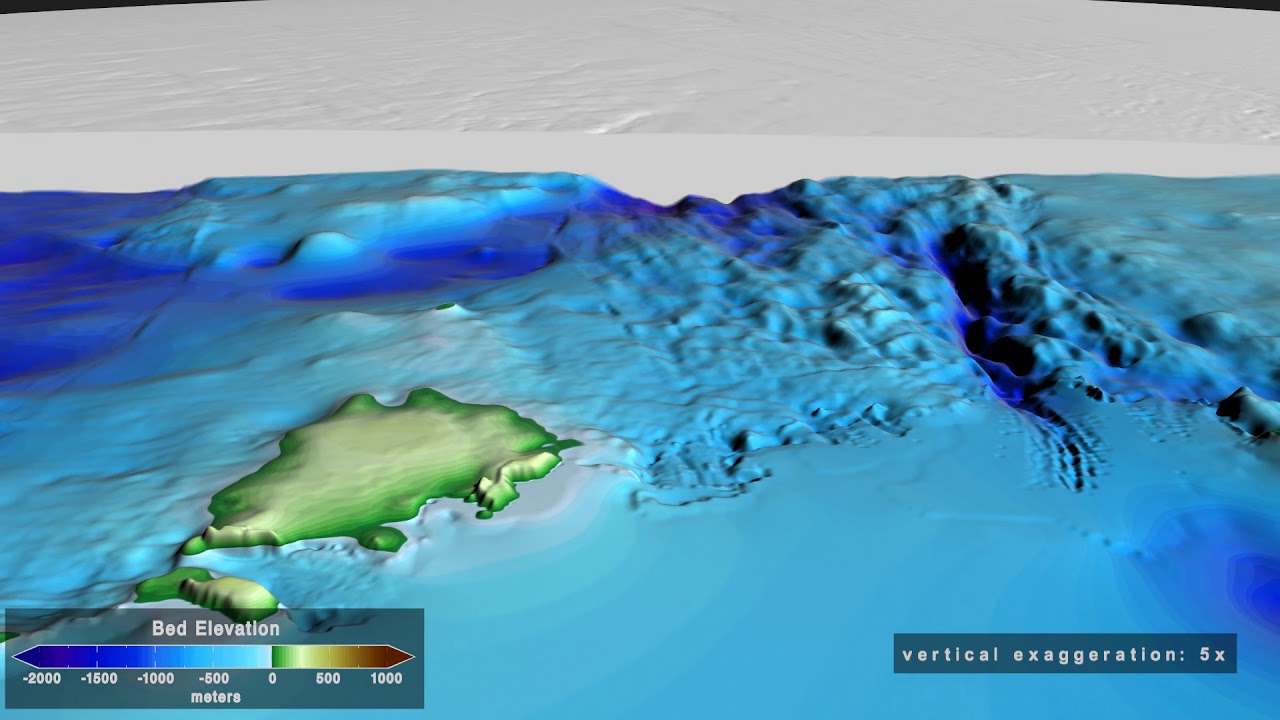 High-Precision Map of Antarctic Ice Sheet Bed Topography