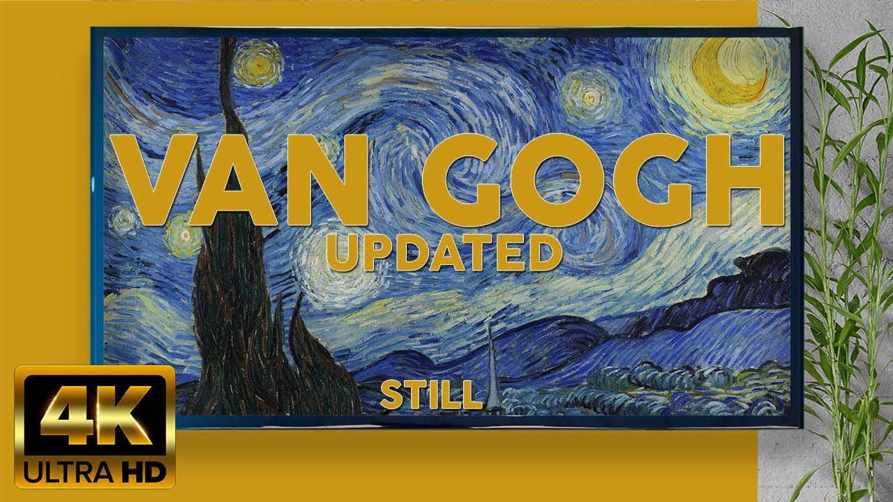 アート・デザイン・音楽 Van Gogh tekenaar: de meesterwerken VAN GOGH | 4K HD Art Screensaver | Vintage Art Slideshow for