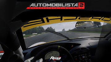 Automobilista 2 - Temporal AA demonstration in VR (ALMS practice @ Road Atlanta 2005)