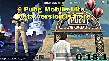 [New update] 0.18.1 Pubg Mobile Lite beta anniversary update| Miramar map training mode 😤