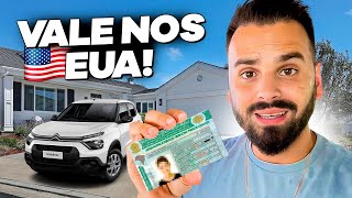 SUA CARTEIRA DE MOTORISTA DO BRASIL PODE TE SALVAR NOS EUA