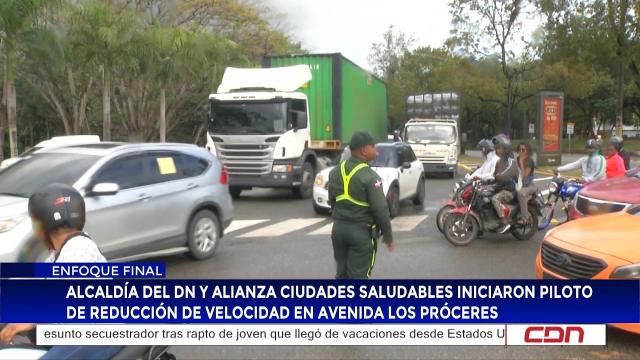 ADN y Alianza Ciudades Saludables iniciaron piloto de reducción de velocidad en avenida Los Próceres