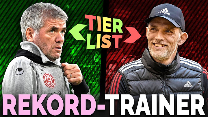 Wir ranken die Bundesliga-Rekordtrainer des 21. Jahrhunderts! Calcio Berlin TIERLIST