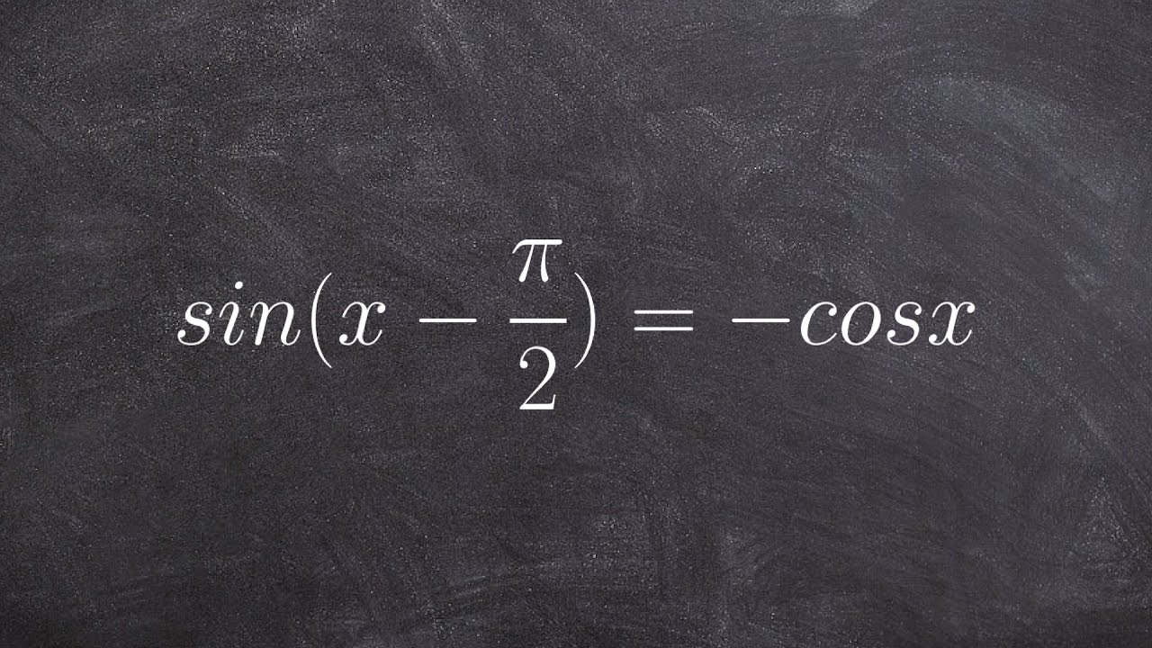 Evaluate the identity using sum and difference formula - YouTube