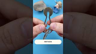 How can you remove the iron ring stuck on the gear? #iq #puzzle #iqtest #brainteaser #intelligence