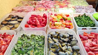 Seasonal freezing of vegetables for the winter☆How to freeze vegetables for long storage☆