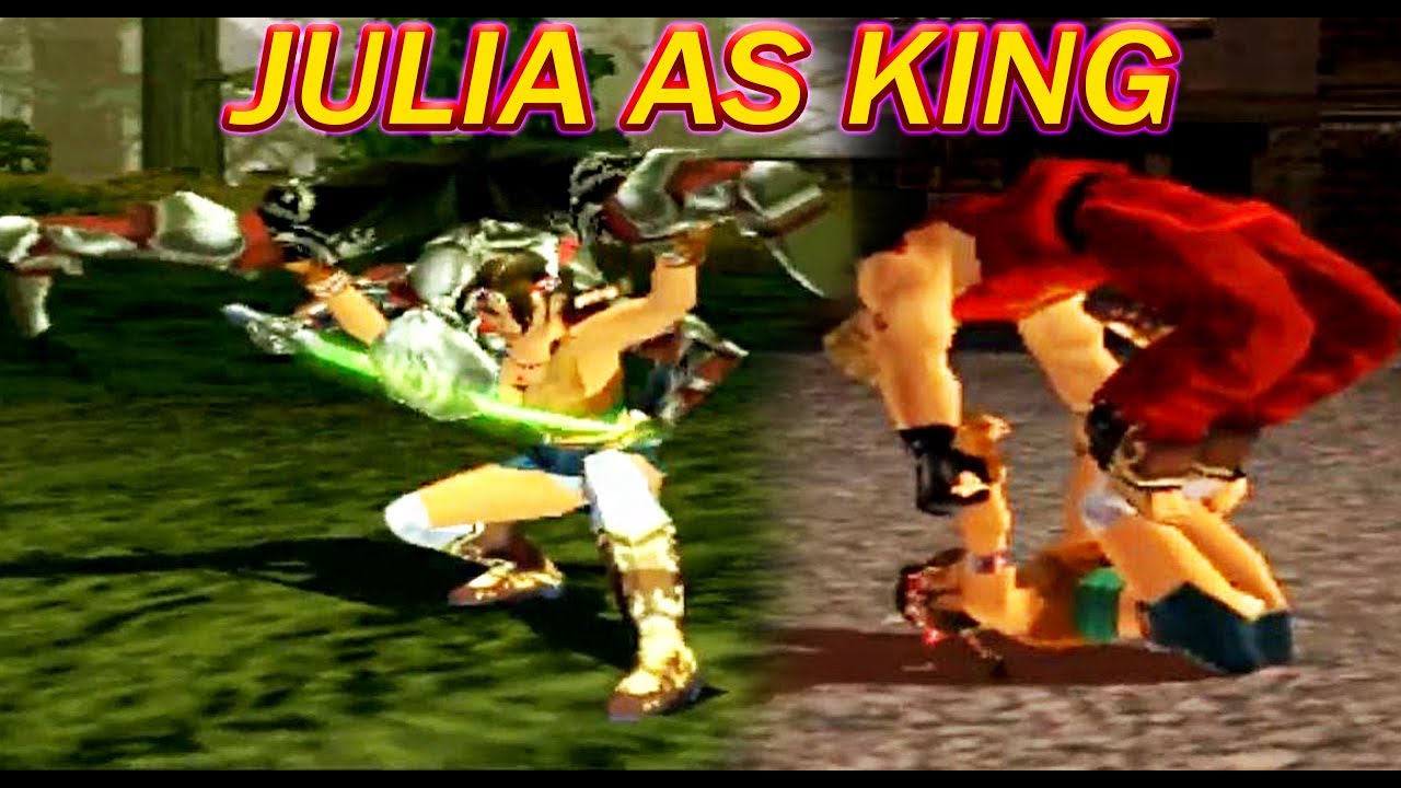 [TAS] Julia With King's Moves Gameplay - Tekken 3 (Arcade Version) (Remake)