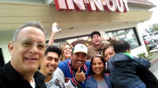Tom Hanks Pays for Customers' Food at In-N-Out Burger