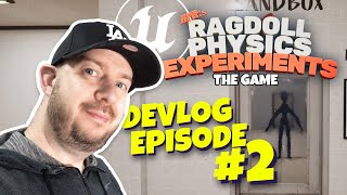 Ragdoll Physics Experiments Devlog #2 | The Most Interactive Game Menu You’ve Ever Seen!