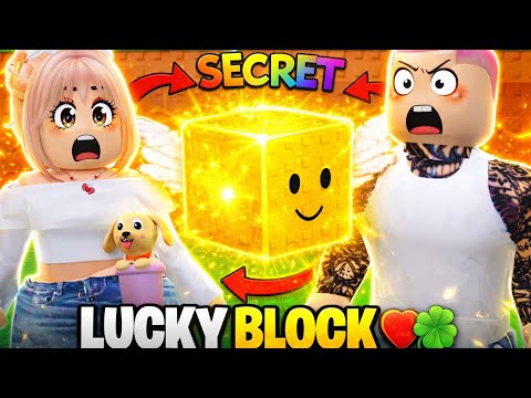 😲 I TURNED INTO A LUCKY BLOCK🍀 (ROBLOX)