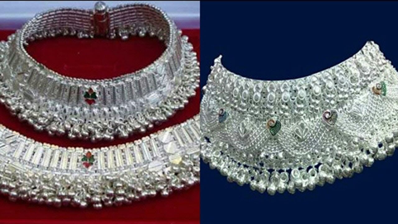 Latest Indian Pure Silver Anklet Designs