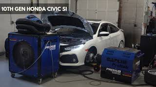 10th Gen Honda Civic Si Flashed with Hondata - 231.5WHP & 262.8TQ