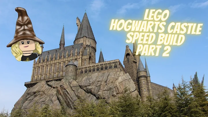 LEGO Harry Potter Hogwarts Castle Set 71043 Speed Build: Part 2