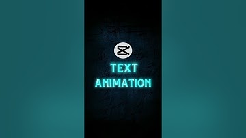 Capcut | Text Animation Tutorial 💀🔥 | #shorts #tutorial