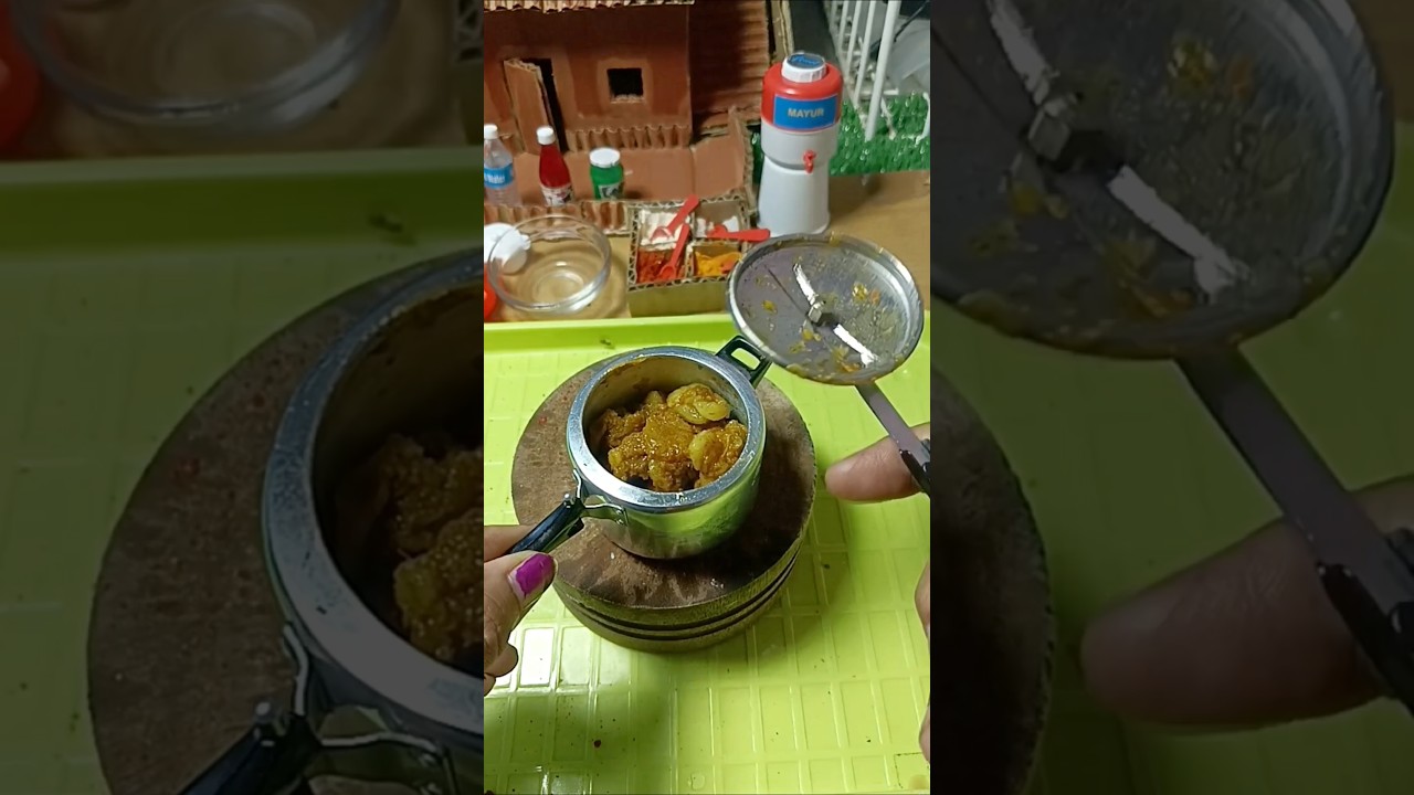 👌Mini Pressure Cooker Mutton Curry  