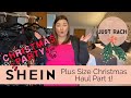 SHEIN AUTUMN/WINTER TRY ON HAUL! (Part 1) - PLUS SIZE FASHION December 2021 | Just Rach ♡