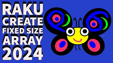 Raku Programming Tutorial: Fixed Size Array 2024