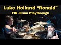 Metal dude reaction  ronald  live drum playthrough with falling in reverse  luke holland