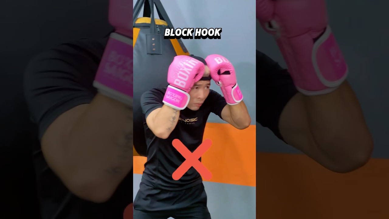 Don’t Block a Hook Like This! ❌🥊 