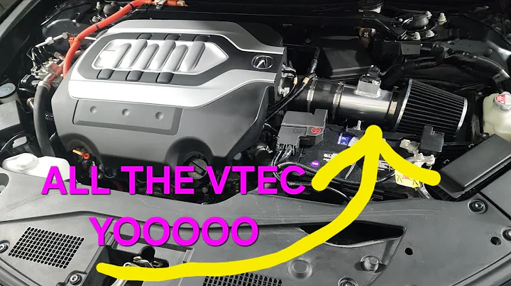 ACURA RLX HYBRID COLD AIR INTAKE! DIY