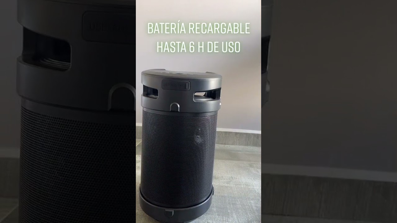 BOOM-500 Steren Bocina Bluetooth* Bazooka XBass TWS, 800 W PMPO - YouTube