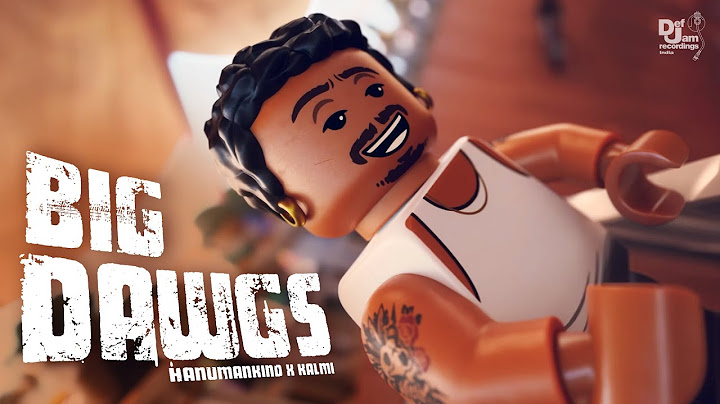 Hanumankind x Kalmi - Big Dawgs in Lego | Def Jam India