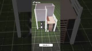 how to make a tree house in bloxburg #shorts