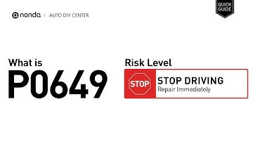 What is P0649 Engine Code [Quick Guide]