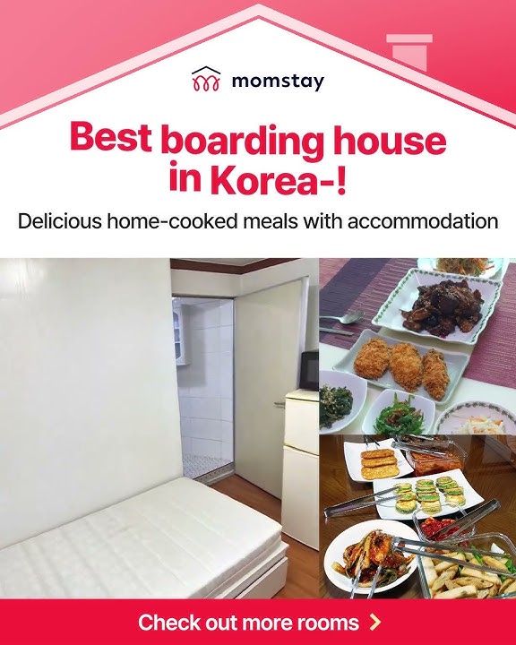Best boarding house in korea(ver1 1080*1350) #homestay #홈스테이 #kpop  #boardinghouse #하숙 #studykorean