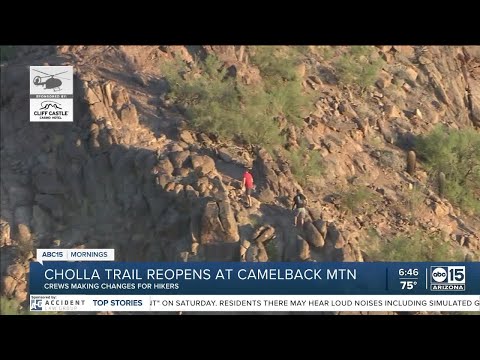 Video: Hike Camelback Mountain Trail in Centraal Phoenix, Arizona