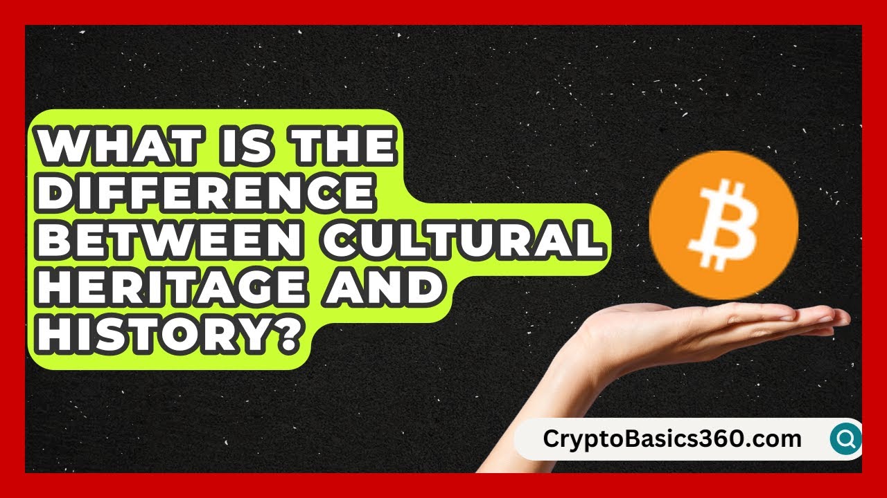 What Is the Difference Between Cultural Heritage and History? | Black ...